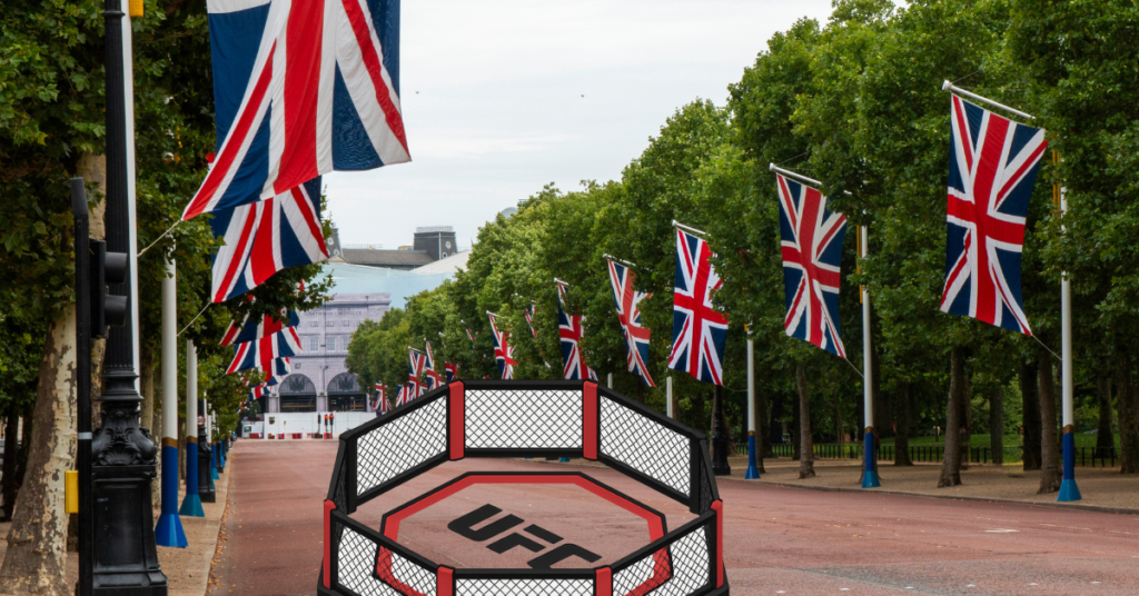 Britse UFC-vechters dromen van UFC-evenement in Buckingham Palace Britse UFC-vechters dromen van UFC-evenement in Buckingham Palace