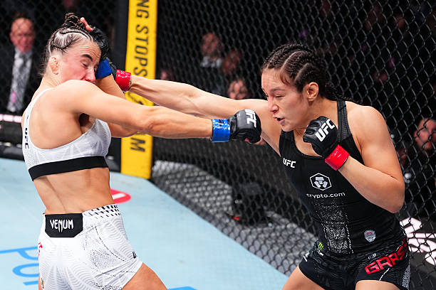 Alexa Grasso verrast met submissiezege op Maycee Barber bij UFC Seattle