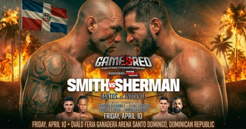 Anthony Smith wint Gamebred Bareknuckle MMA van Chase Sherman Anthony Smith wint Gamebred Bareknuckle MMA van Chase Sherman