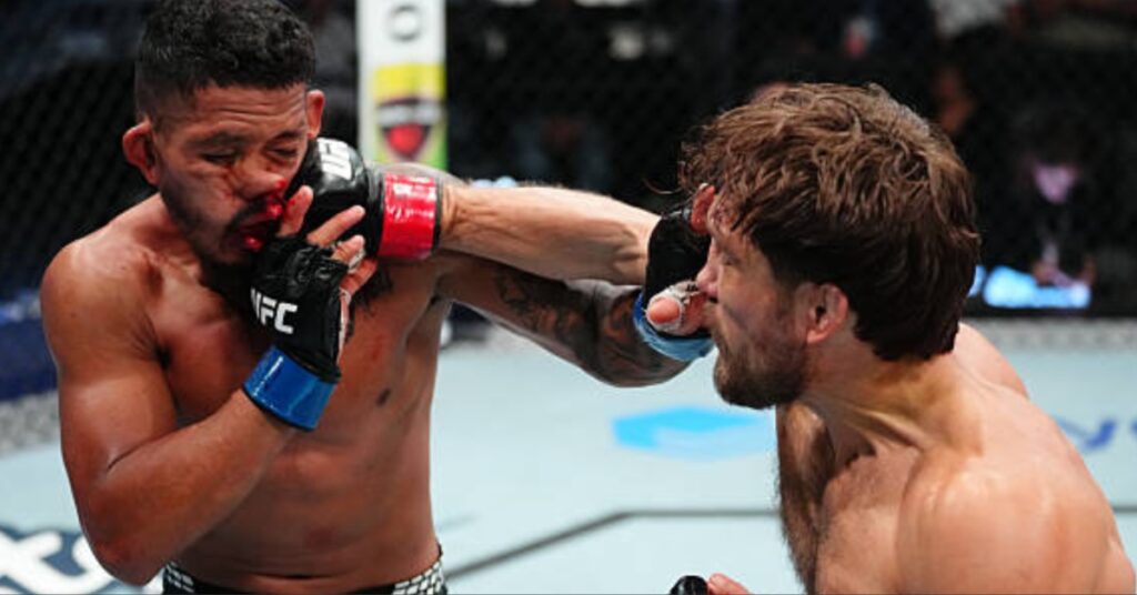 Ethyn Ewing verslaat Rafael Estevam met overtuigende TKO op UFC Vegas 115